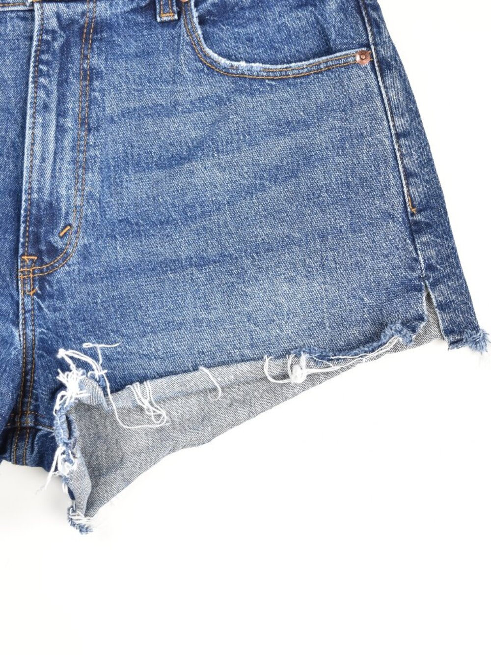 Abercrombie & Fitch The Mom Short Cut Off High Rise - 31 - Picture 4 of 5